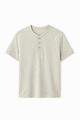 Henley Tees Assorted Small Nawao.com