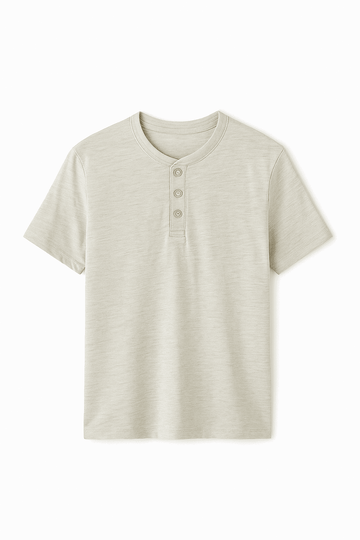 Henley Tees Assorted Small Nawao.com