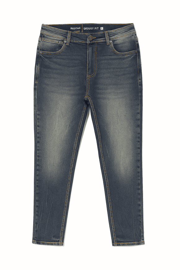 Indigo 5 Pocket Skinny Fit Jeans  Indigo Nawao.com