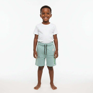 Ivory Elasticated Shorts Ivory Nawao.com
