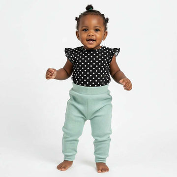 Ivory Floral Active Pants   Sage Solid Active Pants Assorted Nawao.com