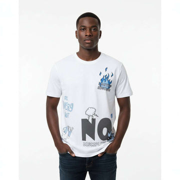 Ivory Interlock T Shirt Nawao.com
