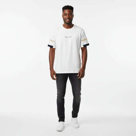 Ivory Jacquard T Shirt Nawao.com