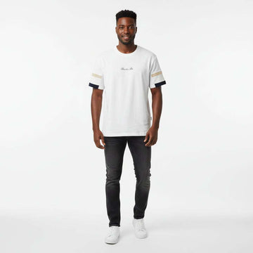 Ivory Jacquard T Shirt Nawao.com