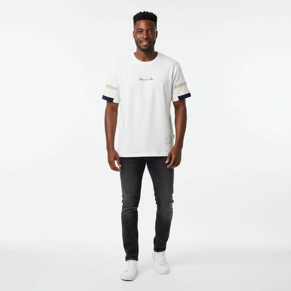 Ivory Jacquard T Shirt Nawao.com