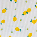 Ivory Lemon All Over Print Rib T Shiry Ivory Nawao.com