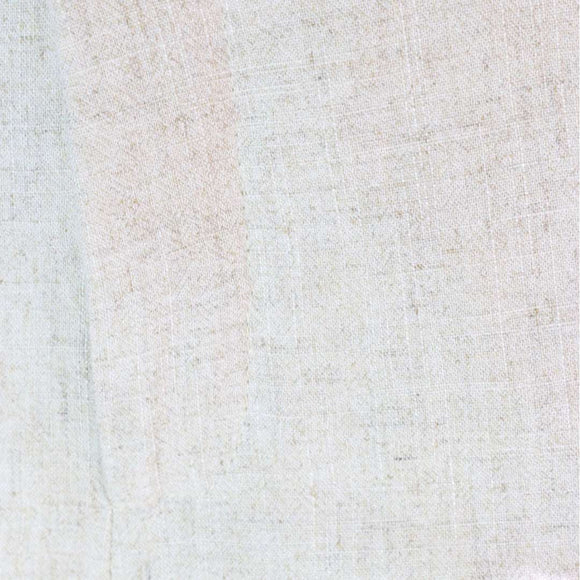 Ivory Linen Wide Leg Relaxed Trousers Nawao.com