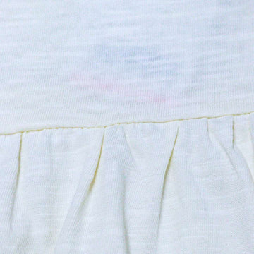Ivory  Long Sleeves Plain Blouse Nawao.com