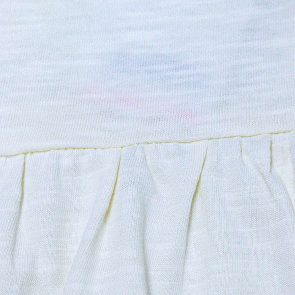 Ivory  Long Sleeves Plain Blouse Nawao.com