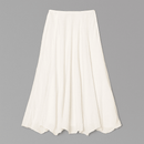 Ivory Maxi Skirt Nawao.com