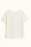 Ivory Powerpuff Girls Printed T Shirt Ivory Nawao.com