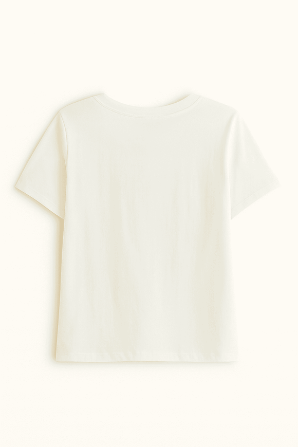 Ivory Powerpuff Girls Printed T Shirt Ivory Nawao.com