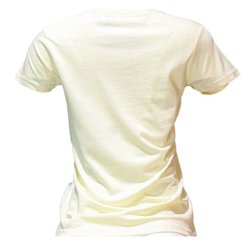 Ivory Printed T Shirt Nawao.com