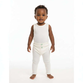 Ivory Rib Leggings Nawao.com