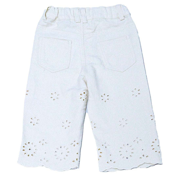 Ivory Wide Leg Trouser Nawao.com