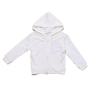 Ivory Zip Thru Hoodie Nawao.com