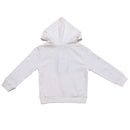 Ivory Zip Thru Hoodie Nawao.com