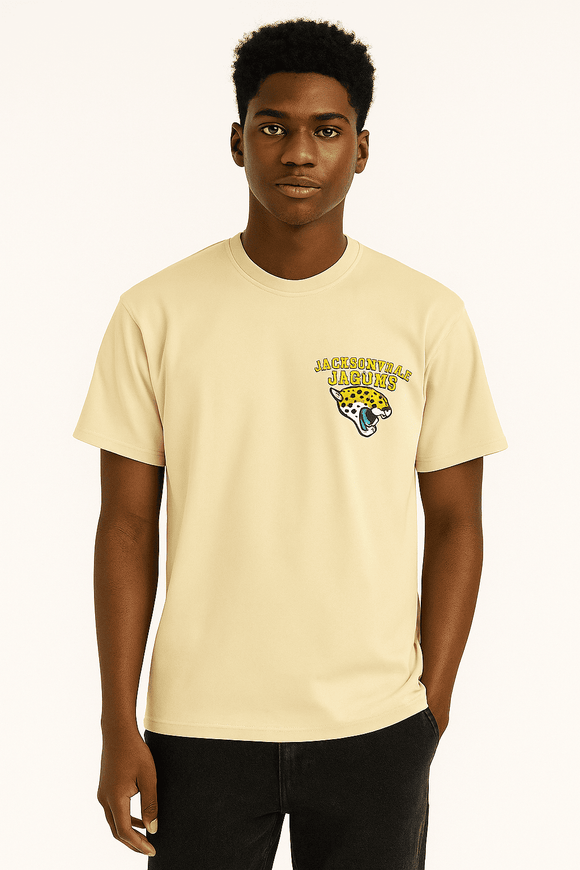 Jacksonwille Jaguars Varsity Lounge Tee Ecru Nawao.com