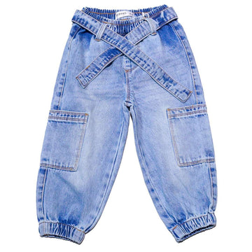 Jogger With Patch Pockets Light Nawao.com