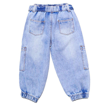 Jogger With Patch Pockets Light Nawao.com