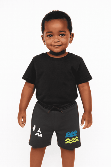 Junior Boys Charcoal Shorts Nawao.com