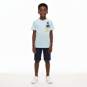 Junior Boys Crew Neck Tshirt With Short Set Assorted Nawao.com