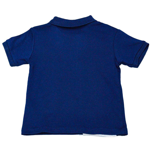 Junior Boys Cut And Sew Polo Top With Shorts Set Assorted Nawao.com