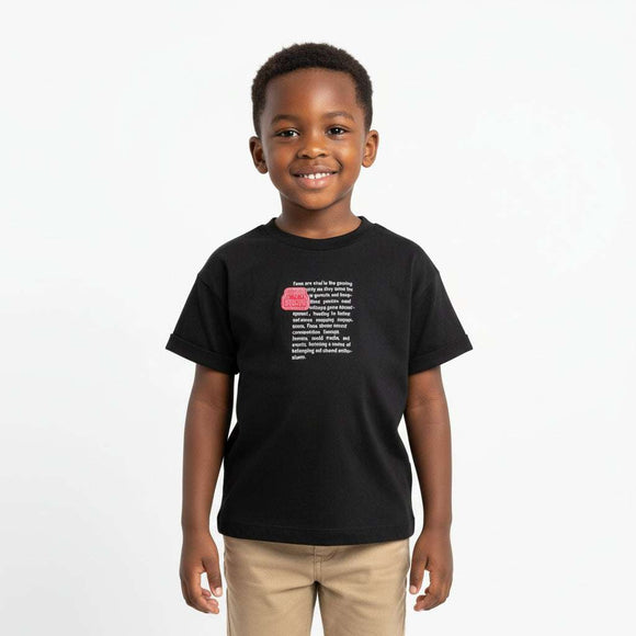 Junior Boys Grey Front   Back Print With Badge Short Sleeve T Shirt Mid Grey Nawao.com