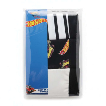 Junior Boys Hot Wheels 3Pc Boer Brief Pack Assorted Nawao.com