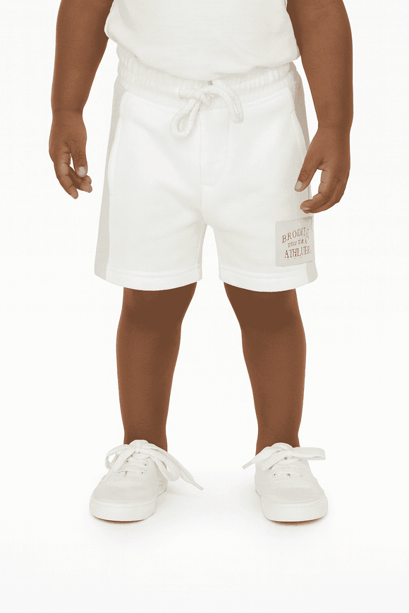 Junior Boys Ivory Shorts Nawao.com