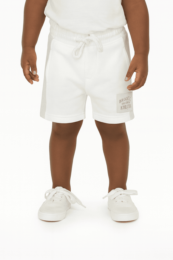 Junior Boys Ivory Shorts Nawao.com