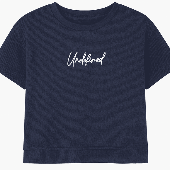 Junior Boys Sage Navy Jaquard T Shirt Nawao.com