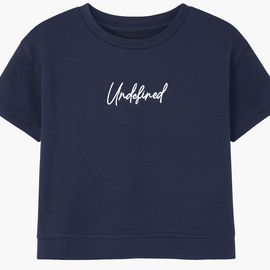 Junior Boys Sage Navy Jaquard T Shirt Nawao.com