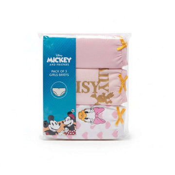 Junior Girls Character 3Pc Brief Pack Assorted Nawao.com