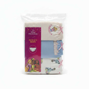 Junior Girls Character 3Pc Brief Pack Assorted Nawao.com