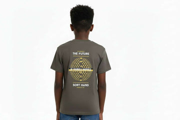 Khaki Soft Feel Loose Fit T Shirt Dark Green Nawao.com