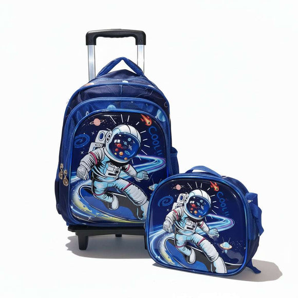 Kids 3 Pieces 16  Trolley School Bag  Value Pack Nawao.com
