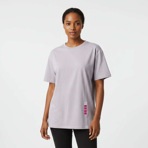 Lavander  Short Sleeve Crew Neck T Shirt Lavender Uk8 Nawao.com