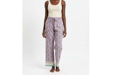 Lavender Floral Table Pyjama Bottom Assorted Nawao.com