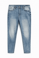 Light Wash 5 Pocket Skinny Fit Jeans Light Nawao.com