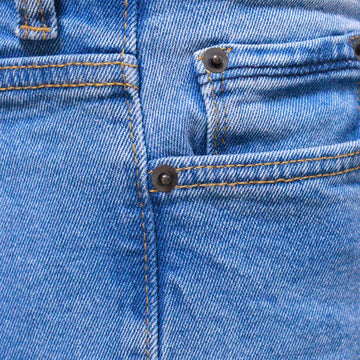 Light Wash Basic 5 Pocket Straight Fit Jeans Light Wash Nawao.com