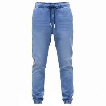 LIGHT WASH DENIM JOGGER LIGHT WASH Nawao.com