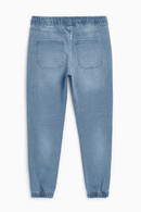 Light Wash Denim Jogger Nawao.com