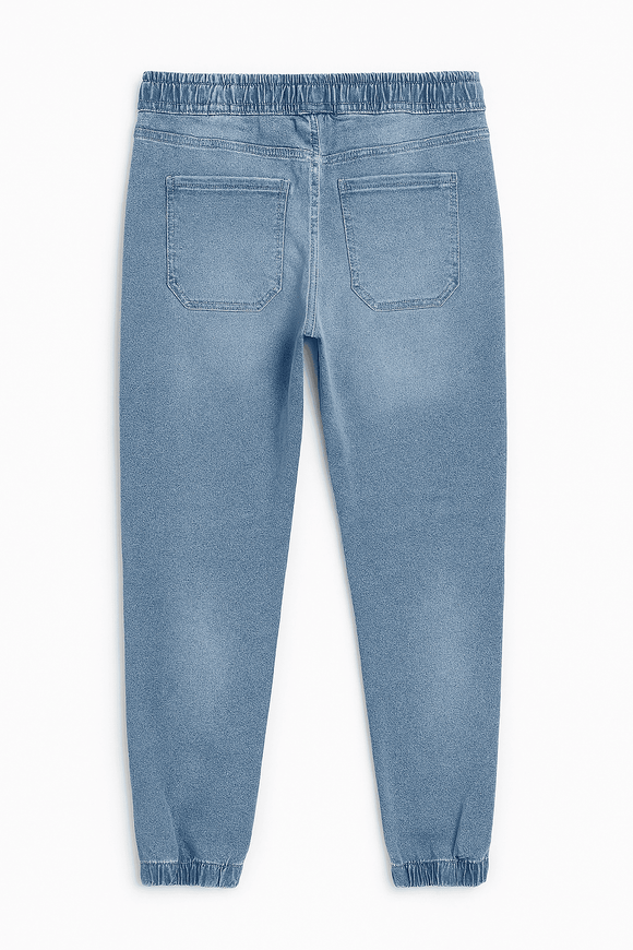 Light Wash Denim Jogger Nawao.com