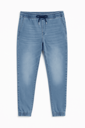Light Wash Denim Jogger Nawao.com