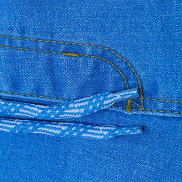 Light Wash Elasticated Waist Jean Light Wash Nawao.com