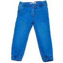 Light Wash Elasticated Waist Jean Light Wash Nawao.com
