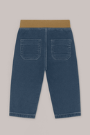 Light Wash Rib Wasitband Pull On Jeans Light Wash Nawao.com