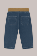 Light Wash Rib Wasitband Pull On Jeans Light Wash Nawao.com