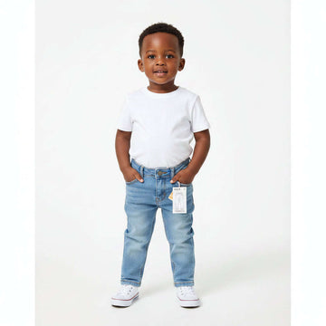 Light Wash Straight Fit Jeans Light Wash 2 3 Years Nawao.com